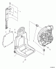 Echo PB-260L - Back Pack Blower, S/N: 05001001 - 05999999 Listas de piezas de repuesto y dibujos Backpack Frame, Harness