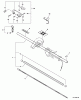 Echo SRM-260SB - String Trimmer, S/N: 05001001 - 05999999 Listas de piezas de repuesto y dibujos Main Pipe Assembly, Driveshaft, Coupler -- Upper