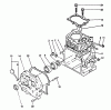 Echo WP-2000 - Water Pump, S/N: A0000 - A1009 Ricambi Cylinder Body