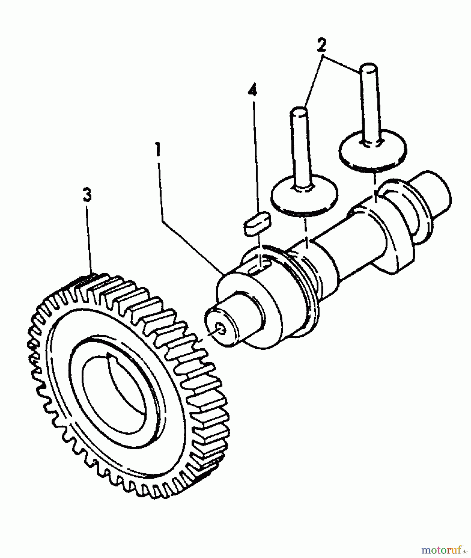  Echo Wasserpumpen WP-3000 - Echo Water Pump, S/N: F7299 - F9999 Camshaft