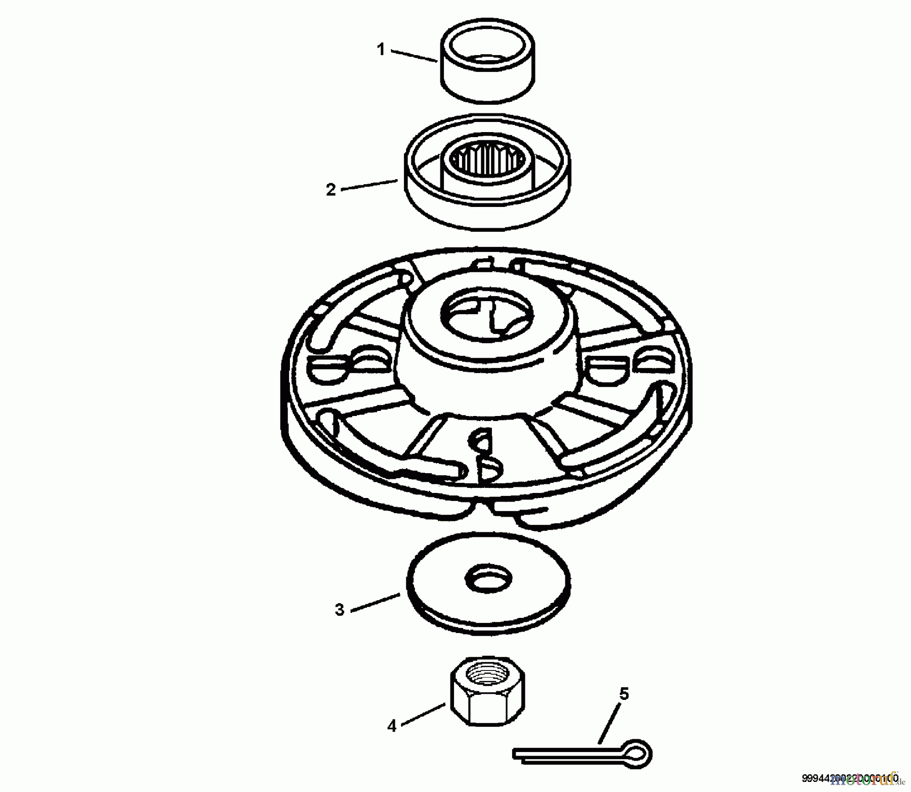 Echo Trimmer Zubehör 99944200220 - Echo Heavy Duty Fixed Line Head 99944200220 Heavy Duty Fixed Line Head