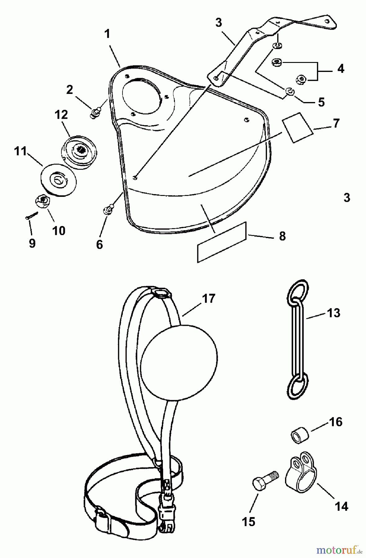  Echo Trimmer Zubehör 99944200410 - Echo 20mm Blade Conversion Kit Blade Coversion Kit