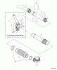 Echo PB-413H - Back Pack Blower, S/N: P08011001001 - P08011999999 Listas de piezas de repuesto y dibujos Blower Tubes
