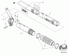 Echo PB-500H - Back Pack Blower, S/N: P31312001001 - P31312999999 Listas de piezas de repuesto y dibujos Posi-Loc Blower Tubes