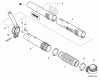 Echo PB-755SH - Back Pack Blower, S/N: P04412001001 - P04412999999 Listas de piezas de repuesto y dibujos Posi-Loc Blower Tubes