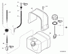 Shindaiwa EB633RT - Back Pack Blower, S/N: P02511001001 - P02511999999 Listas de piezas de repuesto y dibujos Fuel System