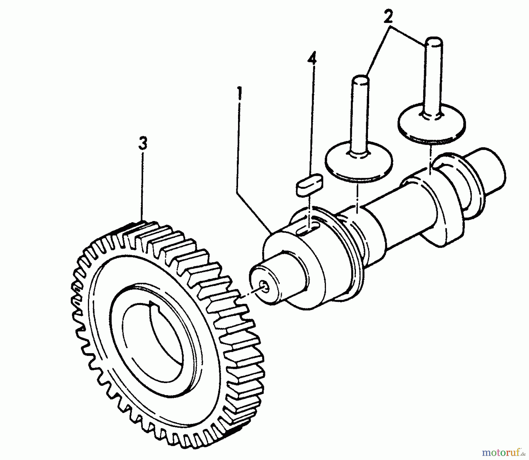  Echo Stromerzeuger EG-2300 - Echo Portable Generator, S/N: 01001 - 03371 Camshaft