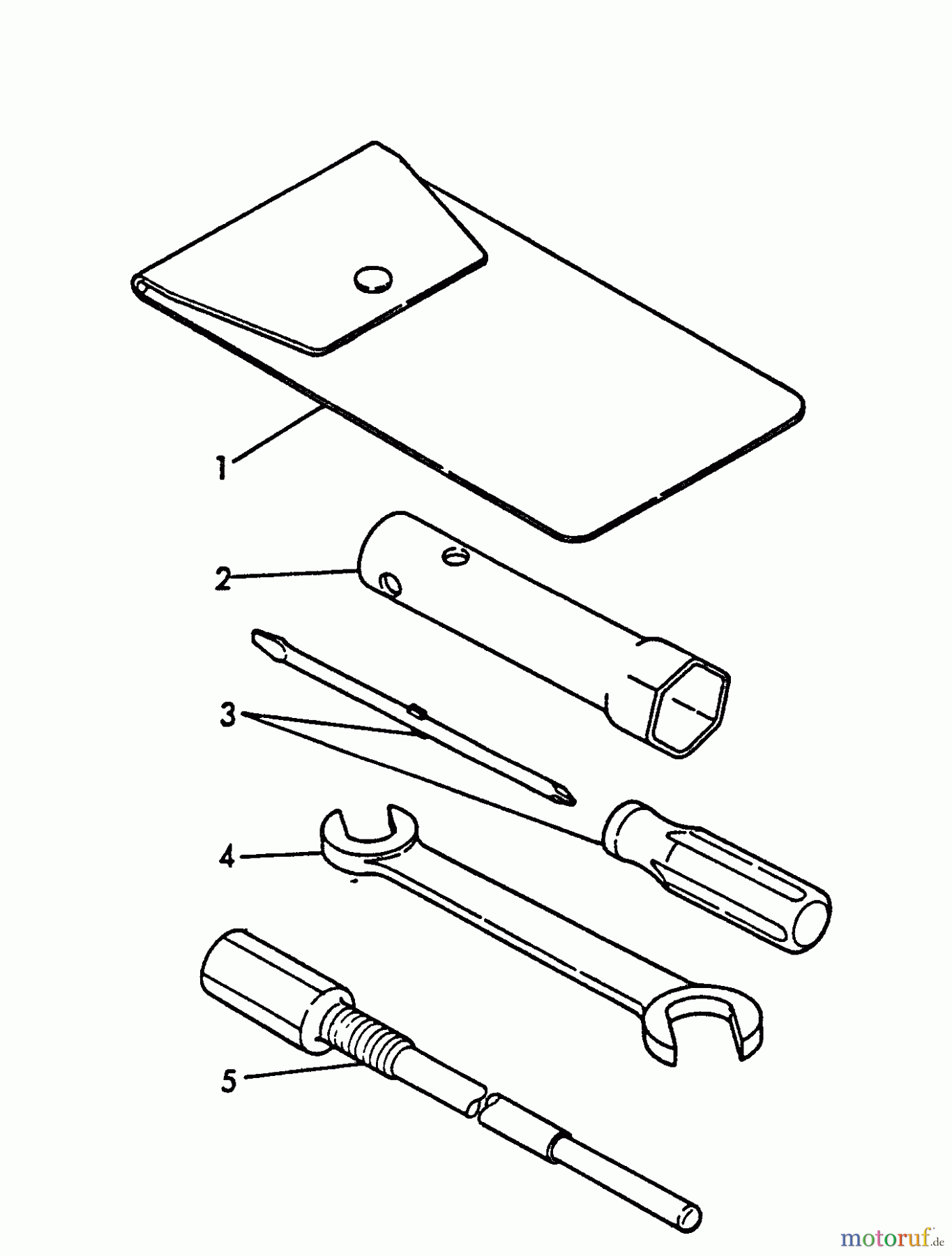  Echo Stromerzeuger EG-2300 - Echo Portable Generator, S/N: 01001 - 03371 Tools