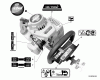 Echo HC-150i - Hedge Trimmer, S/N: S69911001001 - S69911999999 Listas de piezas de repuesto y dibujos Labels