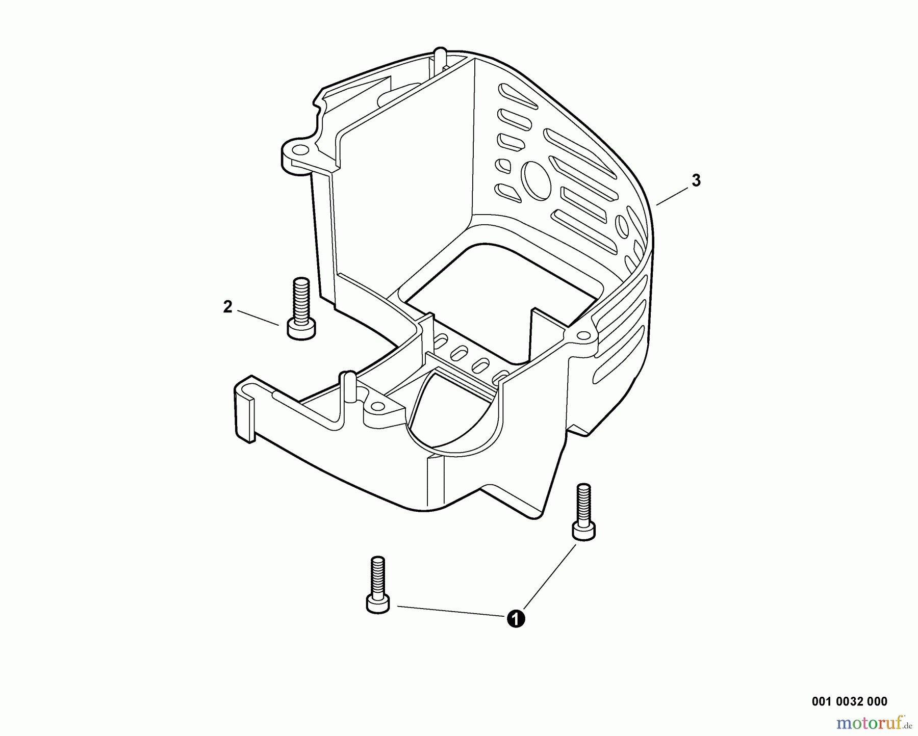  Echo Heckenscheren HC-152 - Echo Hedge Trimmers, S/N: S94012001001 - S94012999999 Engine Cover