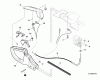Echo HC-152 - Hedge Trimmers, Listas de piezas de repuesto y dibujos Rear Handle, Ignition Switch, Throttle Cable