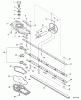 Echo HC-225 - Hedge Trimmer, S/N: S85213001001 - S85213999999 Listas de piezas de repuesto y dibujos Gear Case, Front Handle, Blades