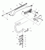 Echo HC-2410 - Hedge Trimmer (Type 1E) Listas de piezas de repuesto y dibujos Handles, Ignition Switch, Throttle