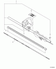 Echo SHC-225S - Shaft Hedge Trimmer, S/N: S86213001001 - S86213999999 Listas de piezas de repuesto y dibujos Main Pipe Assembly