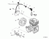 Echo HCA-265 - Hedge Trimmer, S/N: S69311001001 - S69311999999 Listas de piezas de repuesto y dibujos Flywheel, Ignition
