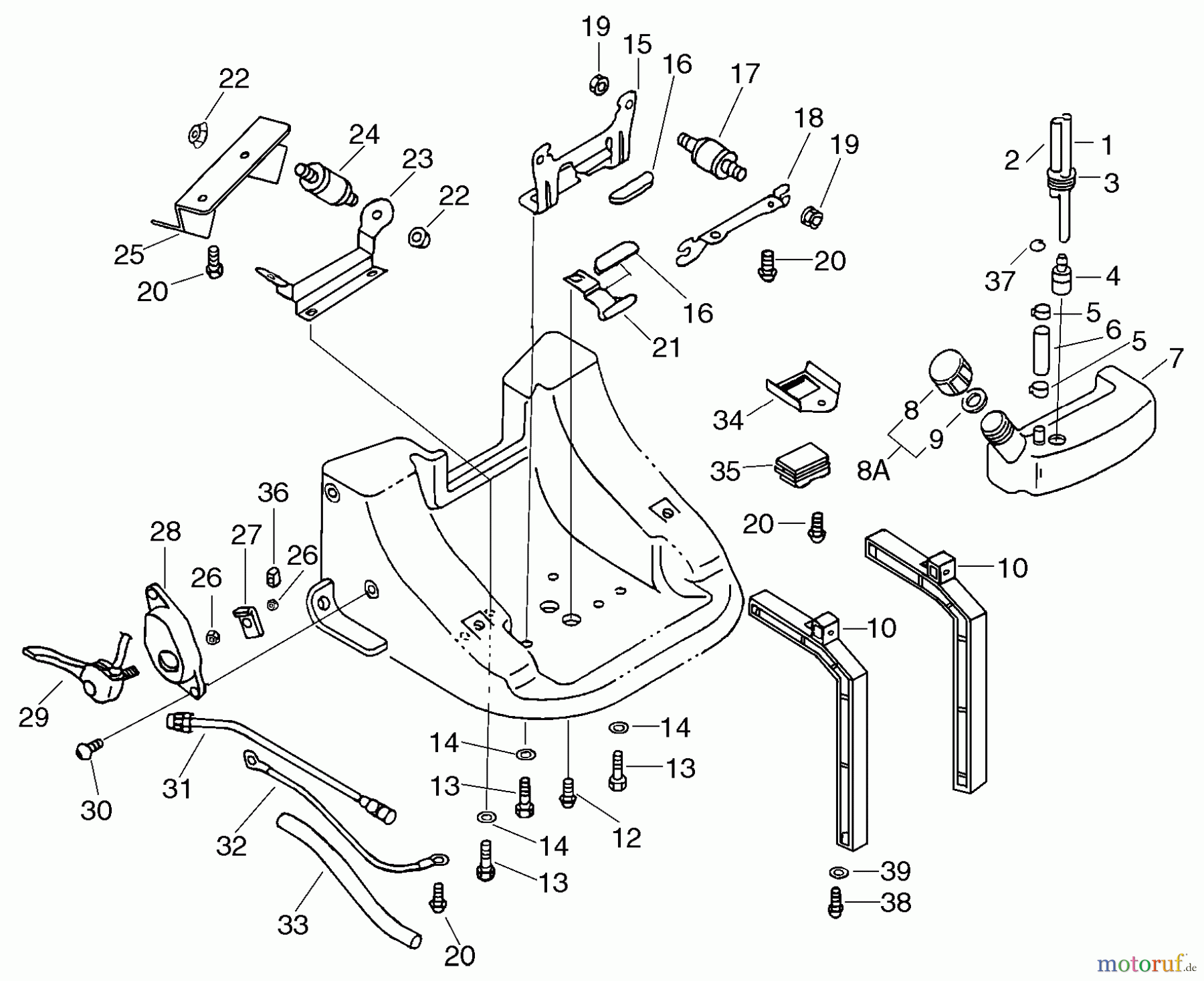  Echo Heckenscheren SHP-800 - Echo Shaft Hedge Trimmer, Frame