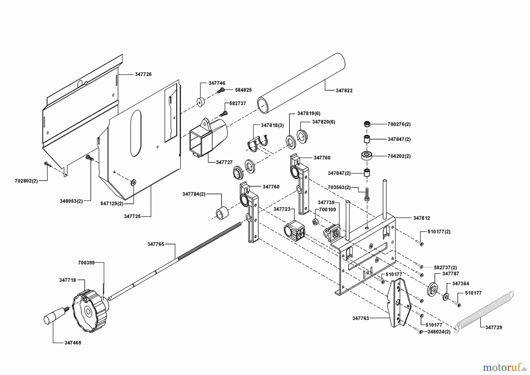 AL-KO Heimwerkertechnik Unterflurzugsäge UFS 240 E mit Box Seite 3