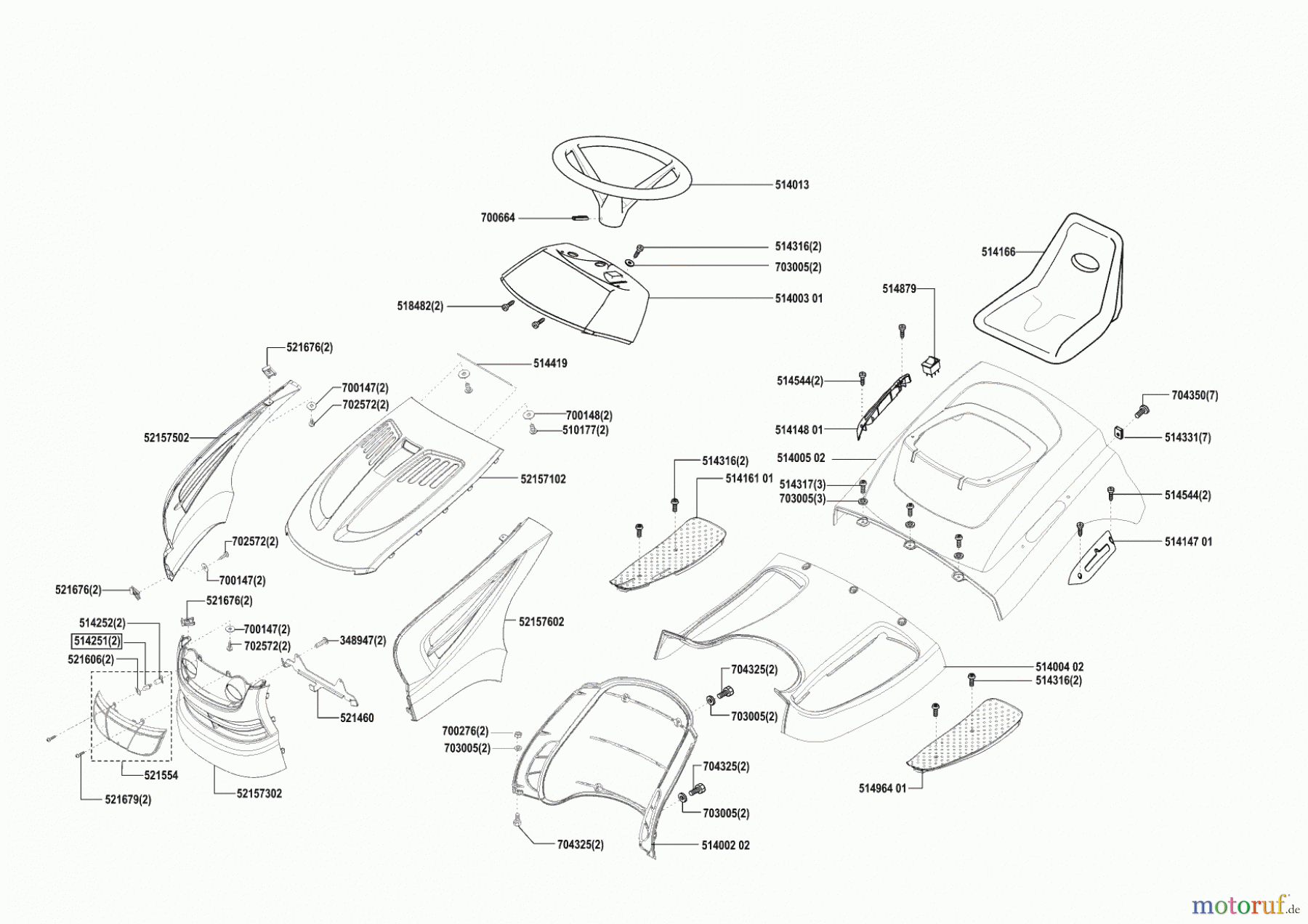 Concord Gartentechnik Rasentraktor T18-102 vor 06/2002 Seite 1