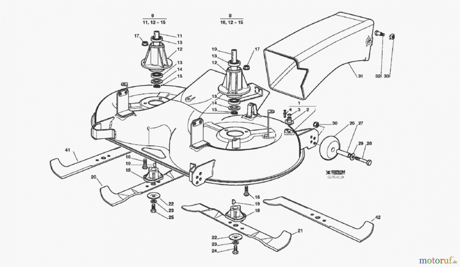 Solo by AL-KO Gartentechnik Rasentraktor 571 H 2008 2008 Seite 9