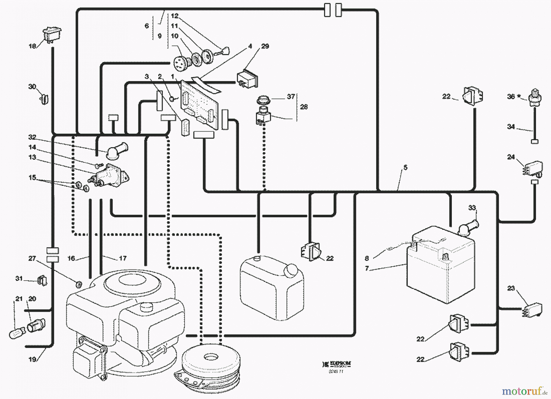 Solo by AL-KO Gartentechnik Rasentraktor 575 / 575 Hydro 2003 2003 Seite 13