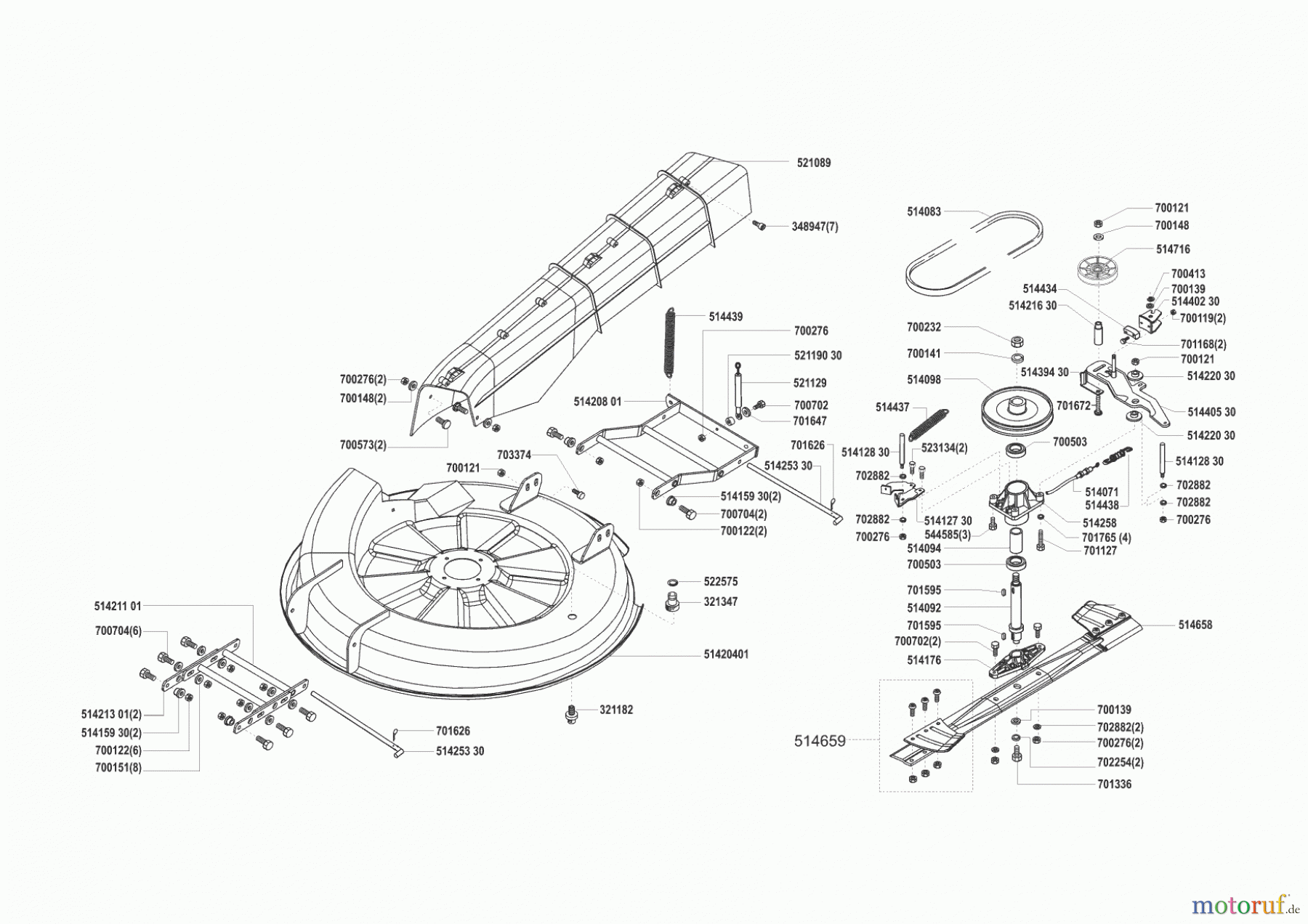 Concord Gartentechnik Rasentraktor T13-85 10/2000 - 08/2001 Seite 5