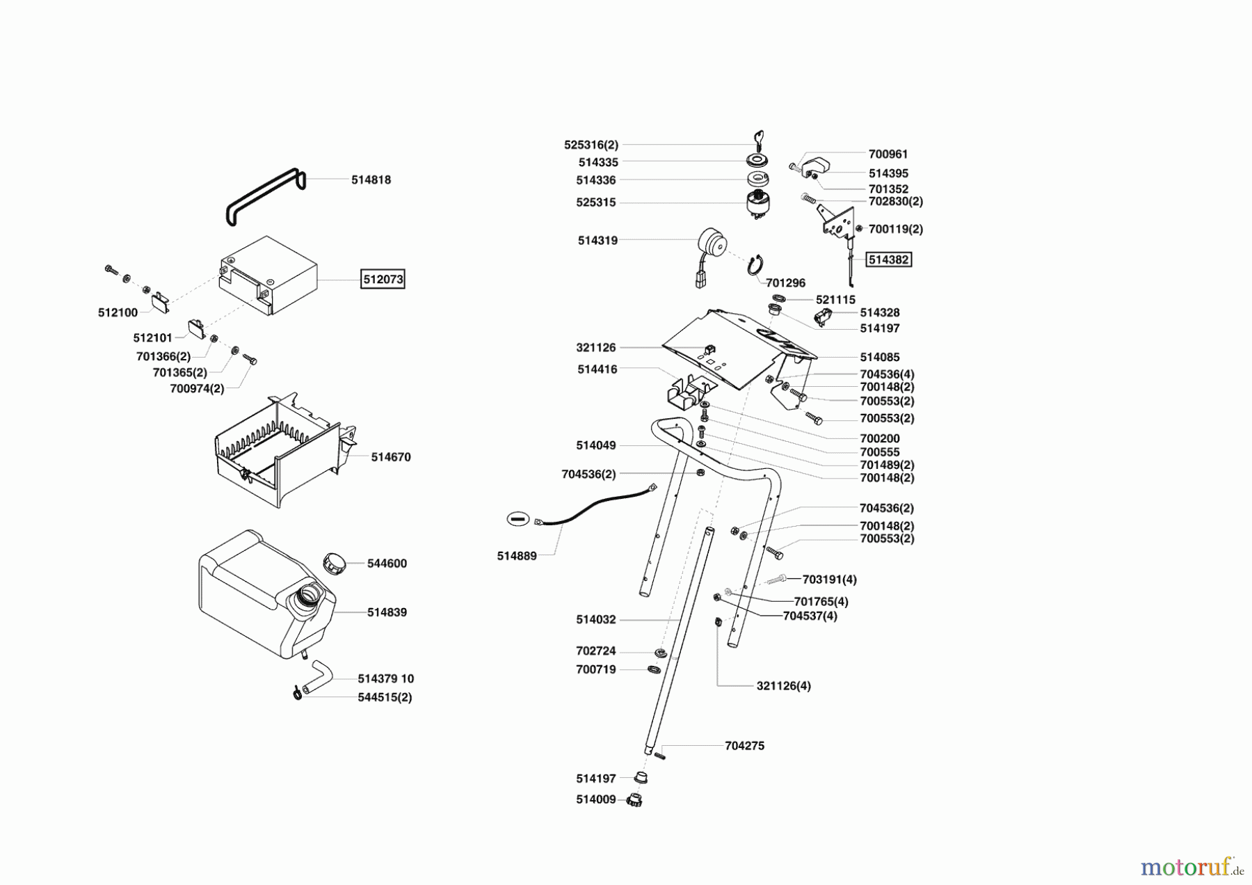 Concord Gartentechnik Rasentraktor T15-102 10/2003 - 10/2004 Seite 6
