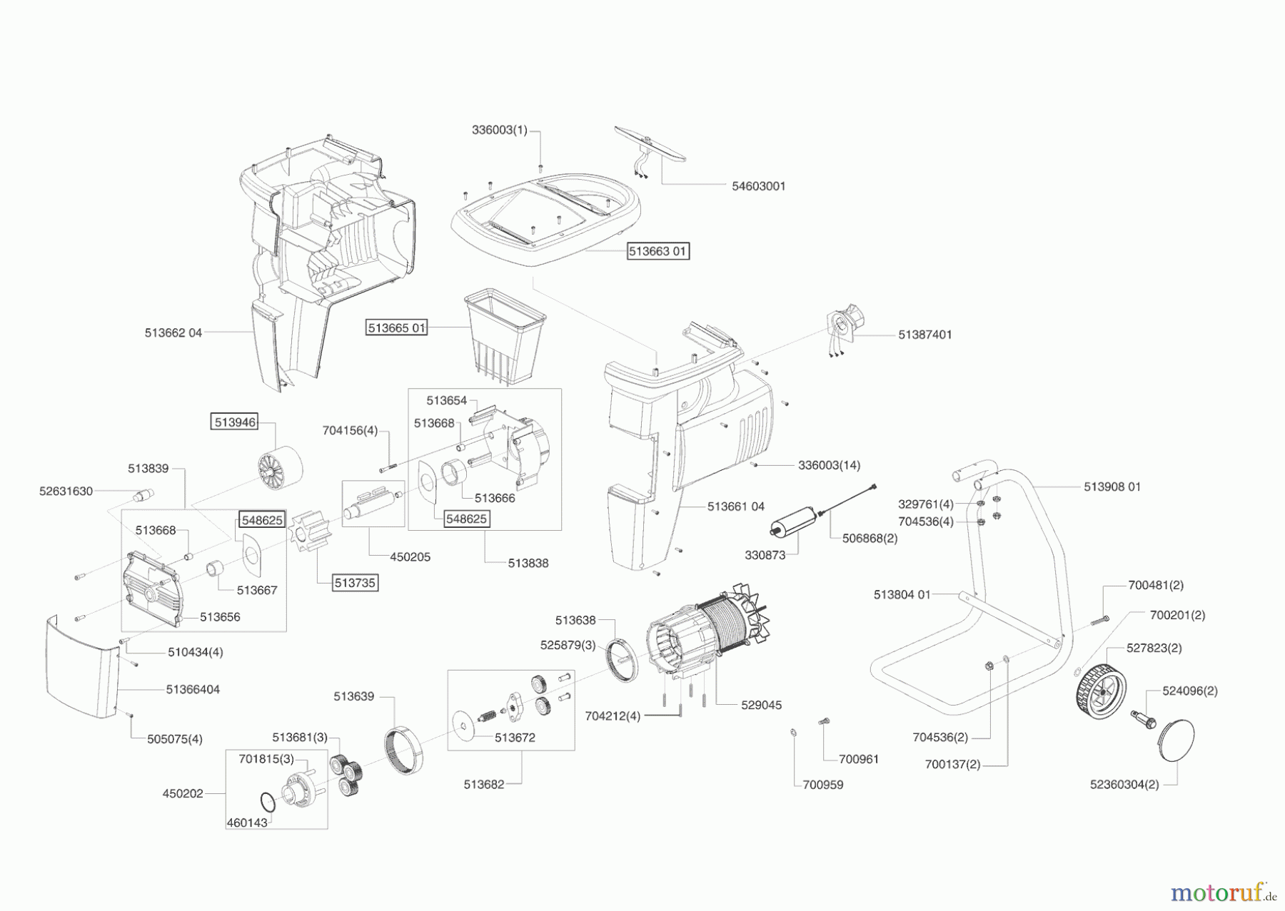 AL-KO Gartentechnik Leisehäcksler Silent Power 3500 11/2003 - 10/2004 Seite 1