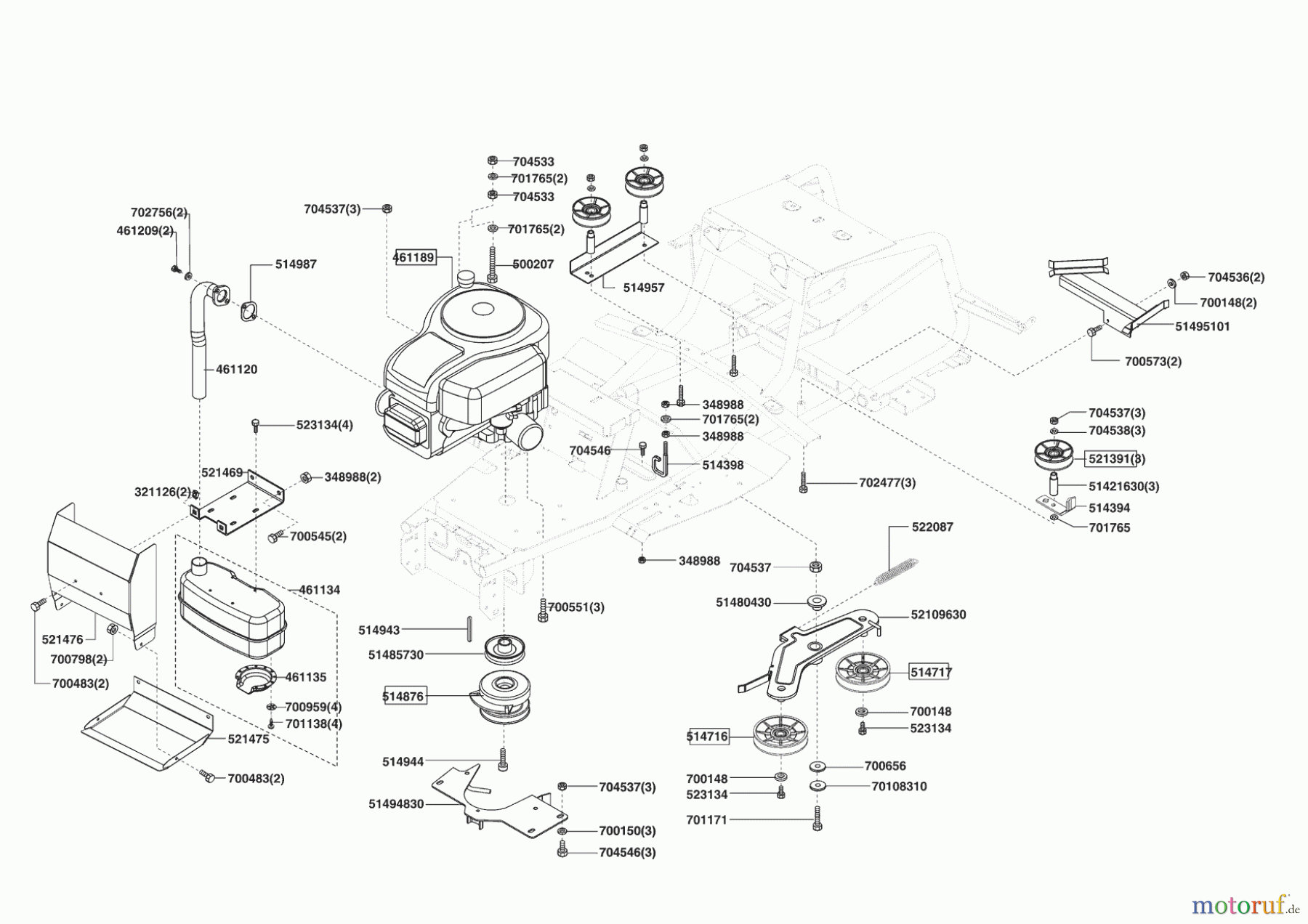 AL-KO Gartentechnik Rasentraktor CLASSIC T 920 R Seite 4