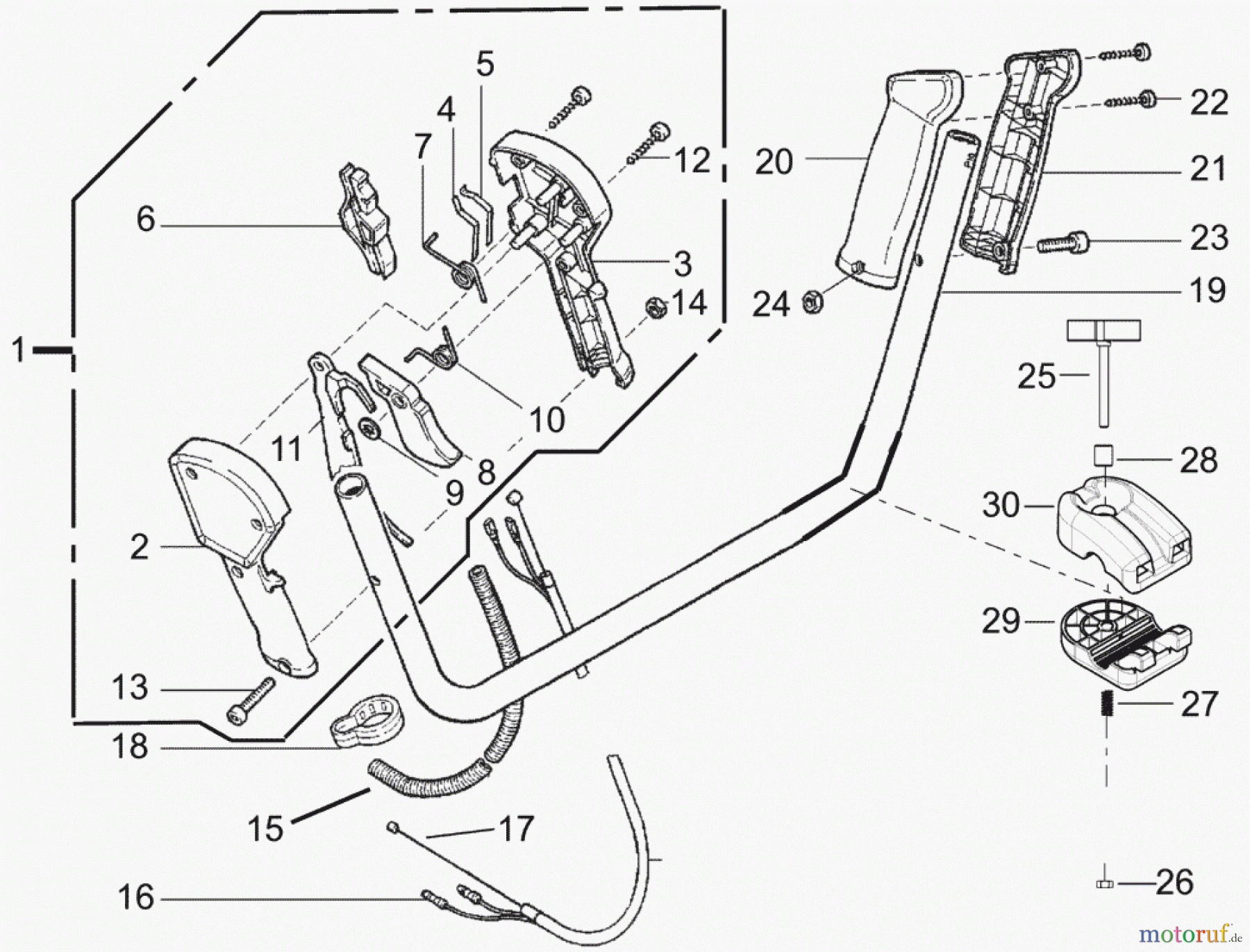  Solo by AL-KO Gartentechnik Motorsensen 142 ET 092012 Druck 9 142 705 ab 09/2012 [SN: ET 092012 Druck 9 142 705] Seite 7