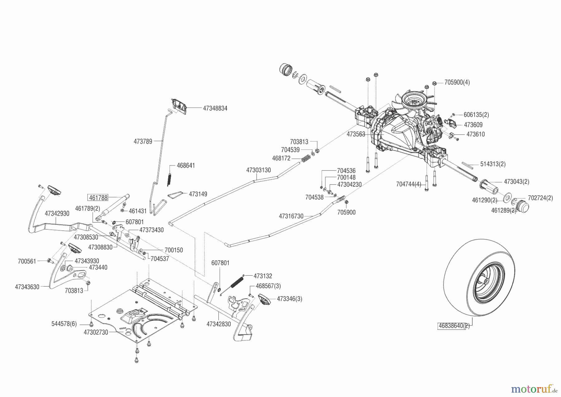  Powerline Gartentechnik Rasentraktor T 16-105.4 HD V2  ab 05/2016 Seite 4