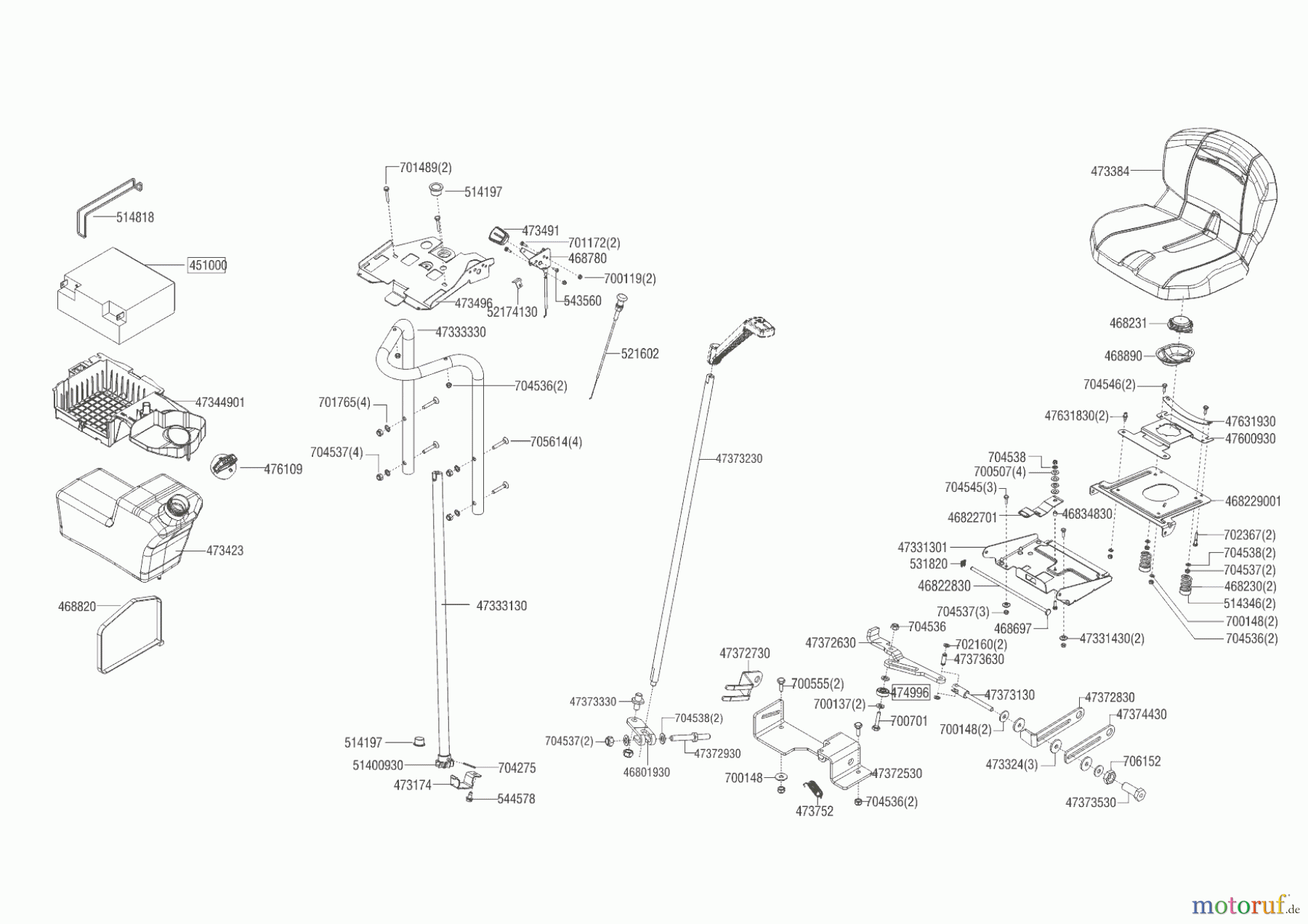 Solo by AL-KO Gartentechnik Rasentraktor T23-125.60 HD V2 ab 10/2016 Seite 6