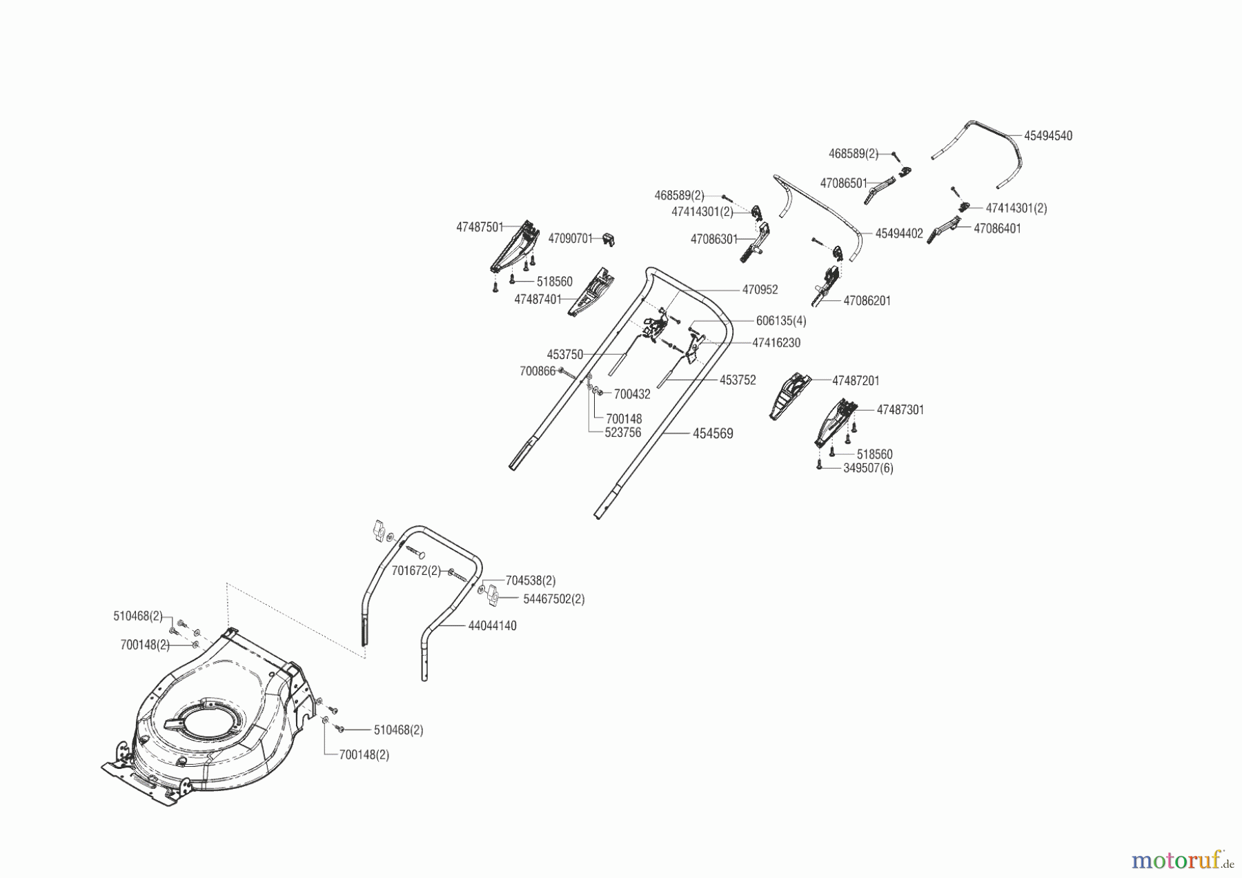 AL-KO Gartentechnik Benzinrasenmäher 527 VS-H HIGHLINE ab 11/2017 Seite 2