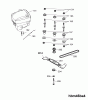 Wolf-Garten HBM 46 BA 4605008 Series A (2004) Ricambi Blade, Blade adapter, Engine