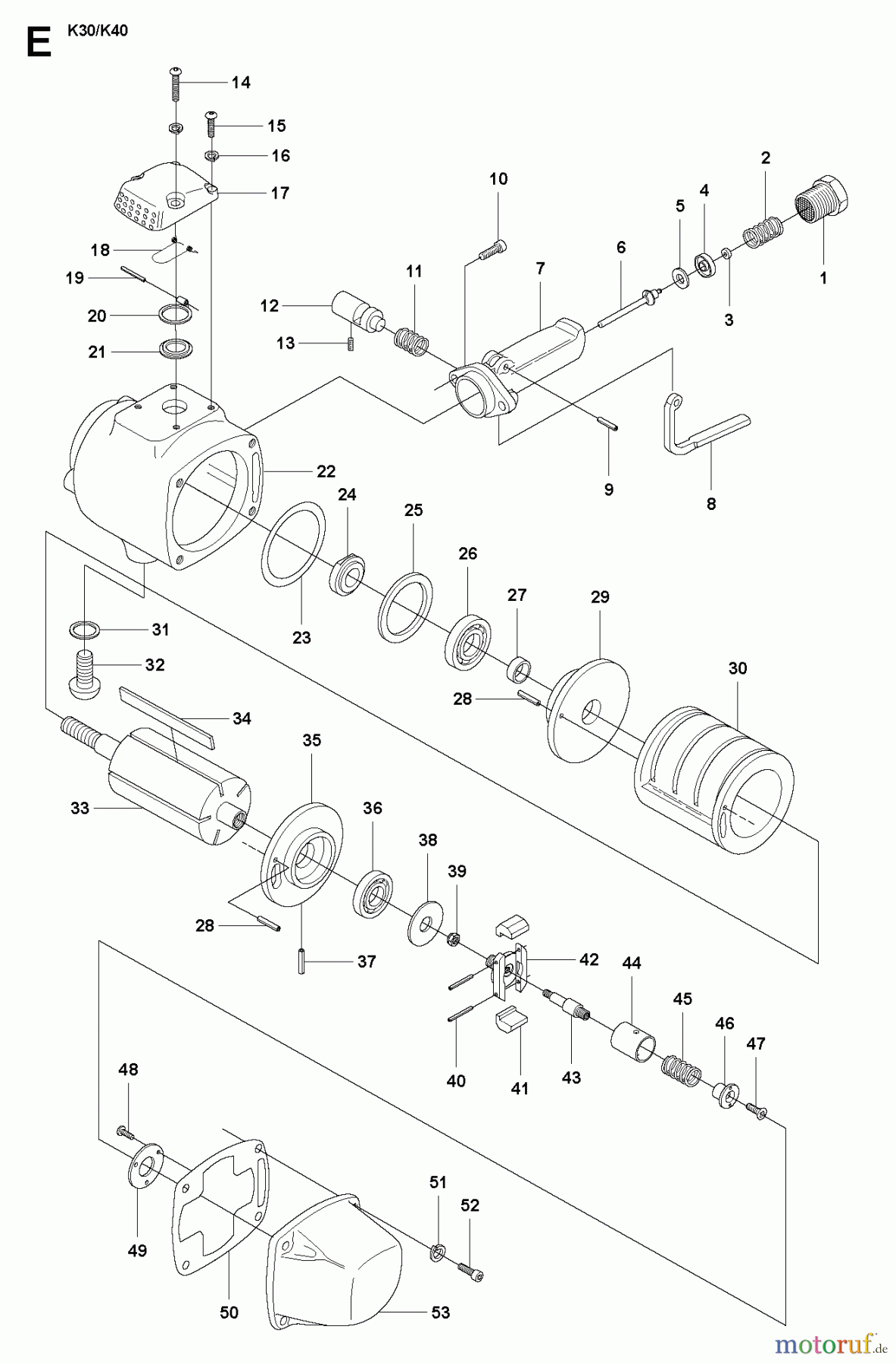  Trennschneider, Cut-Off K40, 2007-01 MOTOR