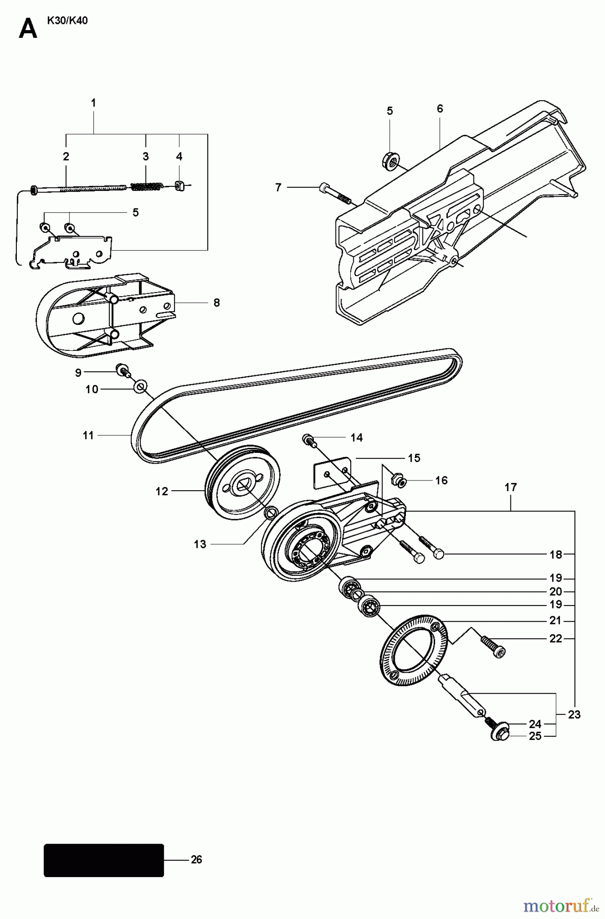  Trennschneider, Cut-Off K30, 2009-05 PULLEY