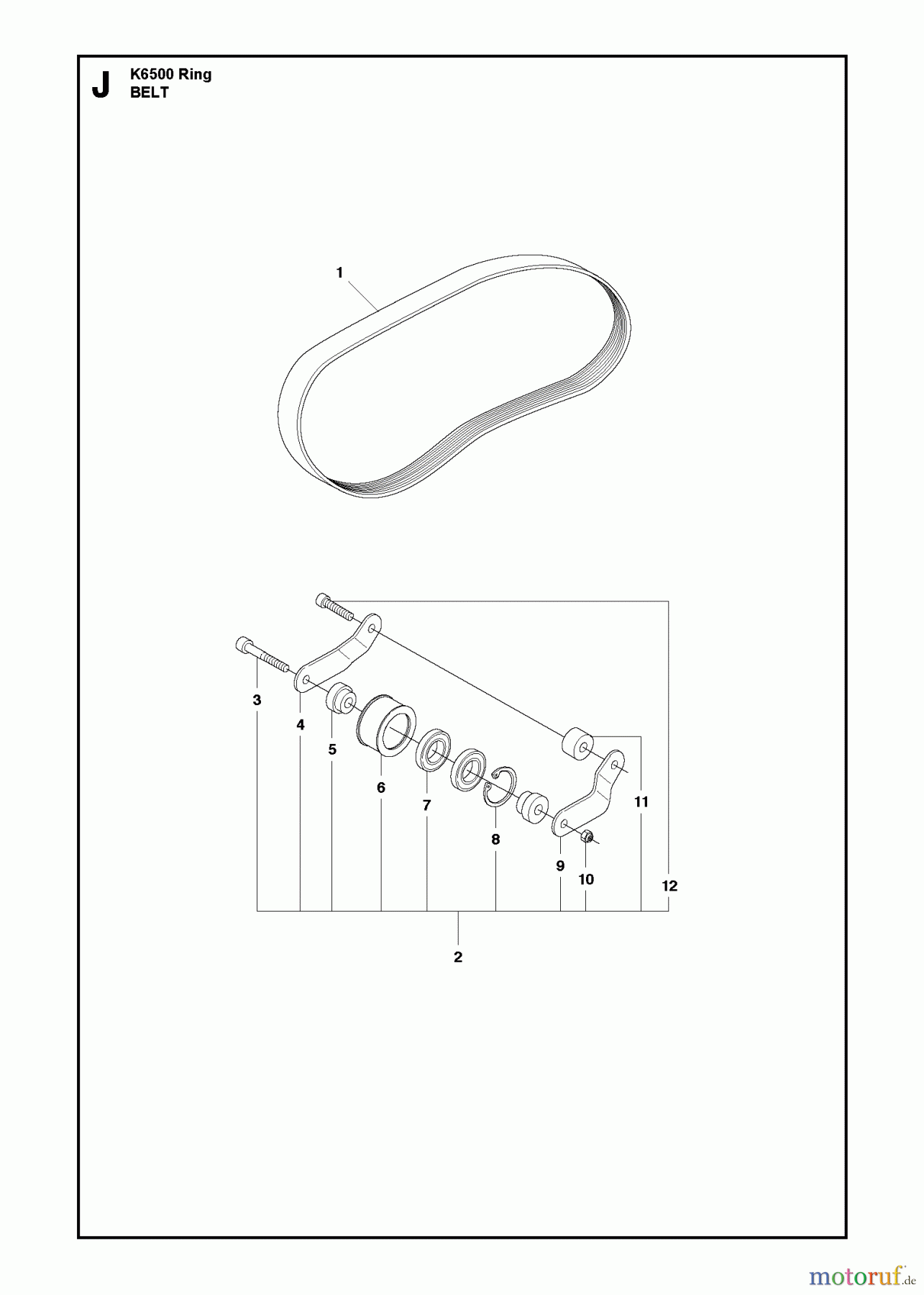  Trennschneider, Cut-Off K6500 RING, 2013-09 BELT