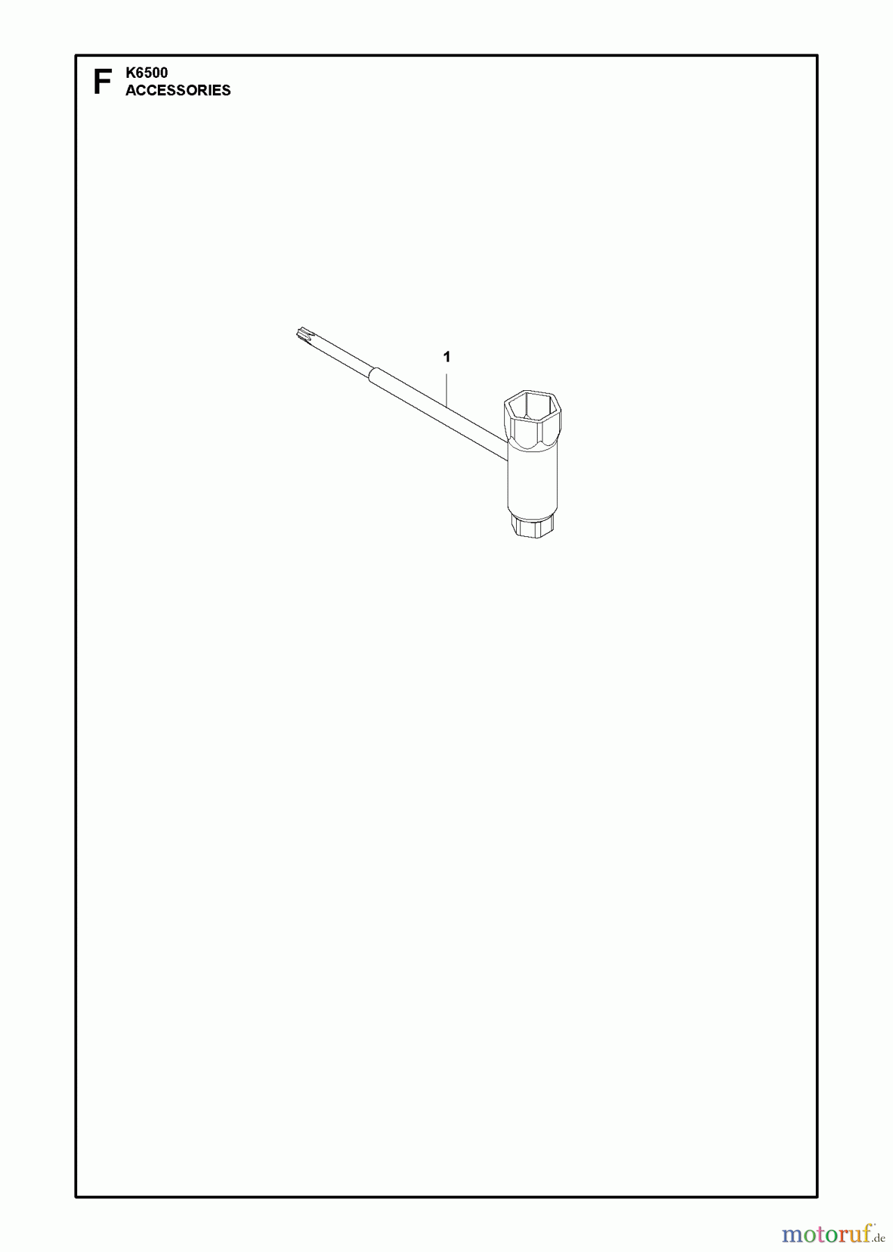  Trennschneider, Cut-Off K6500, 2012-10 ACCESSORIES