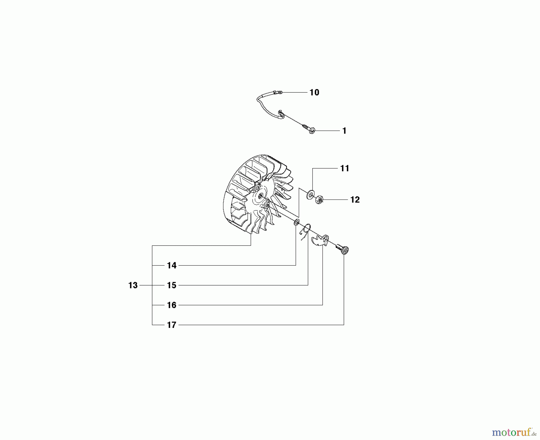  Trennschneider, Cut-Off K750, 544936207, 2010-02 IGNITION SYSTEM #1