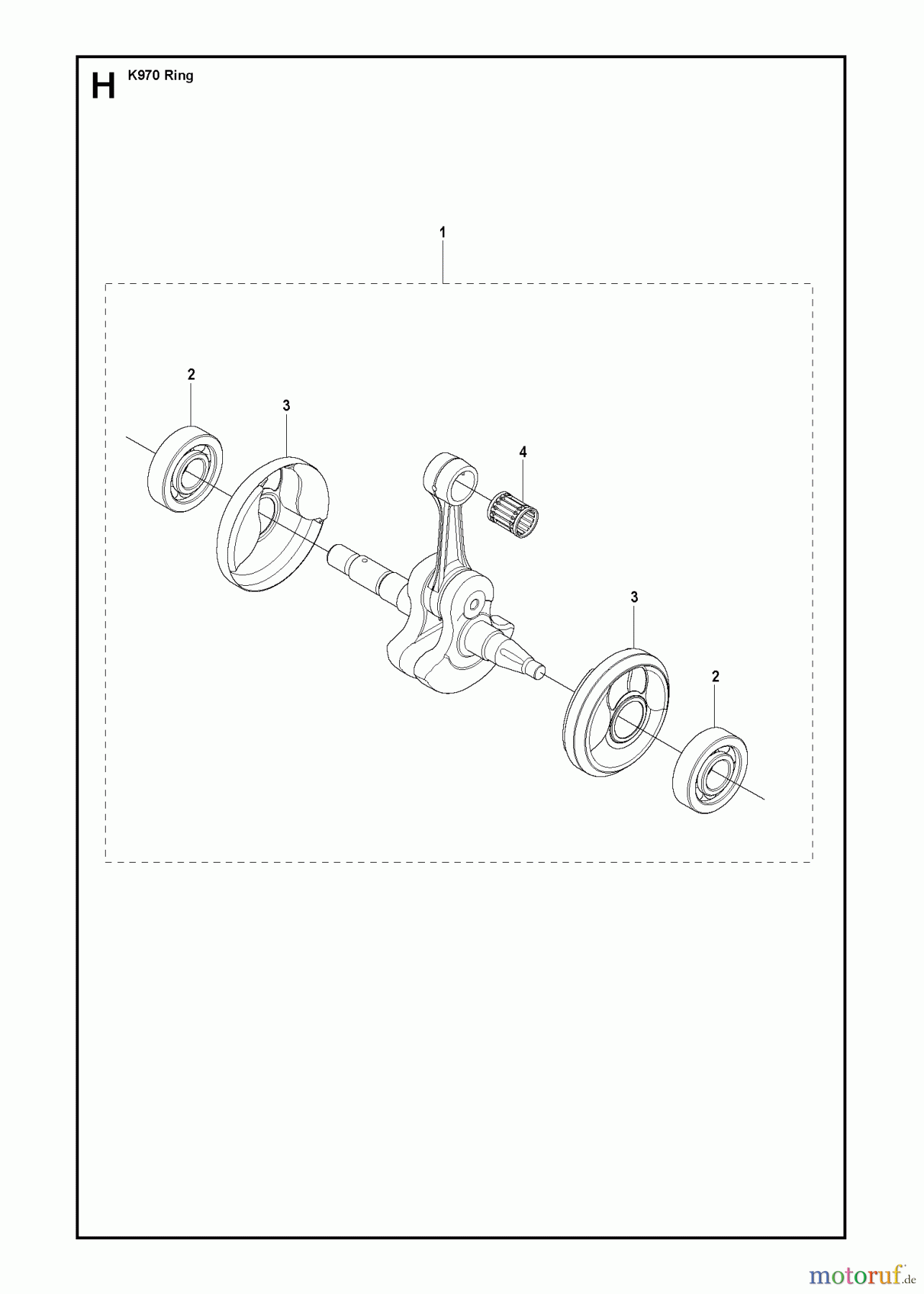  Trennschneider, Cut-Off K970 RING, 2011-12 CRANKSHAFT