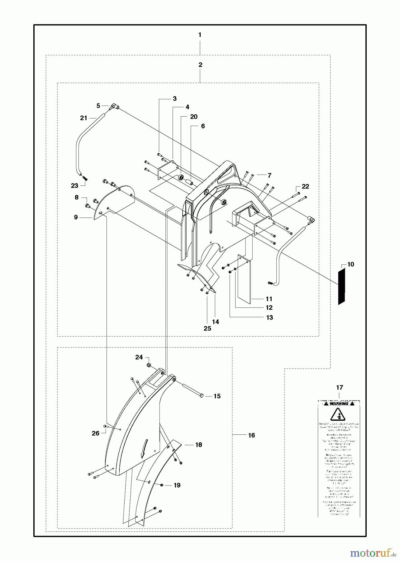  Trennschneider, Floor FS413, 2006-11 Blade Guard - 20?