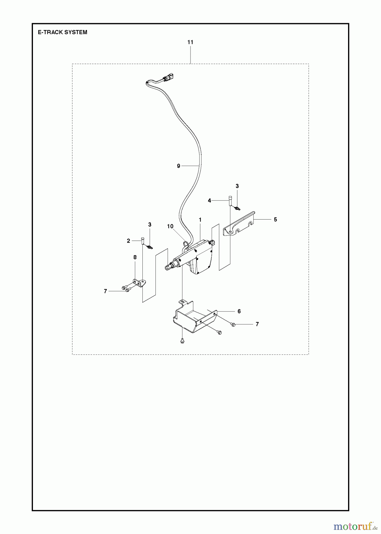 Trennschneider, Floor FS7000, 2014-05 E-TRACK SYSTEM