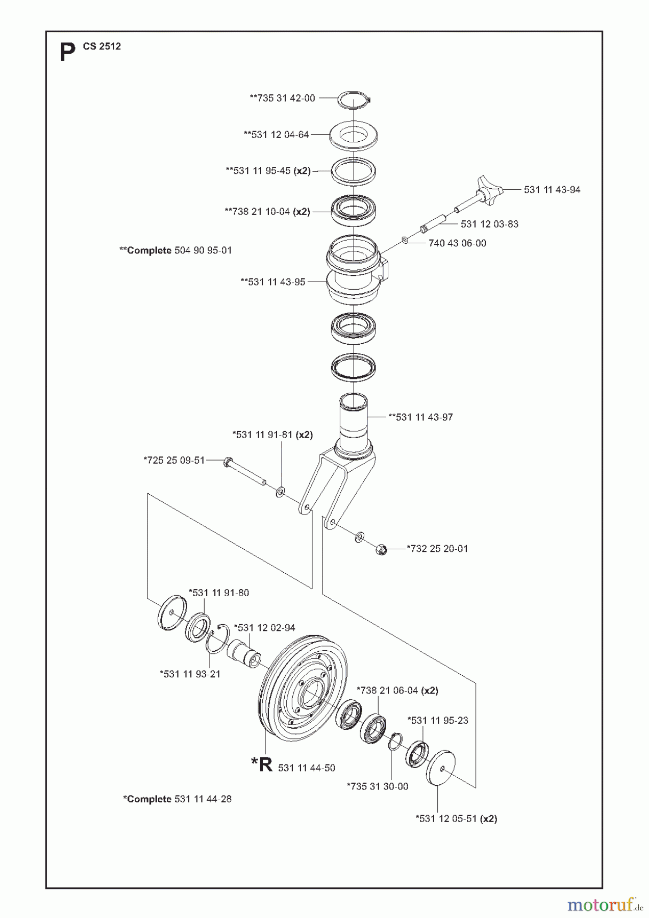 Wand und Kabelsägen CS2512, 2007-32 WHEELS & TIRES #3