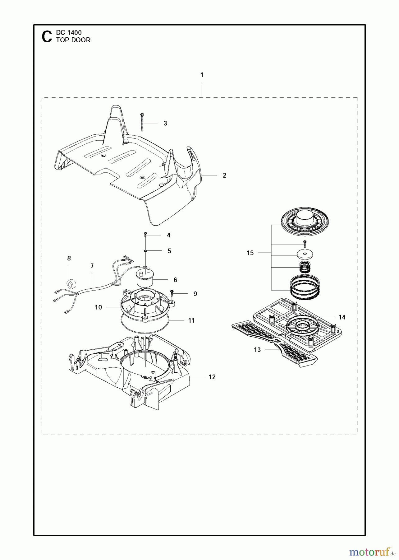 Oberflächenvorbereitungs Einheiten DC 1400, 2011-11 TOP DOOR