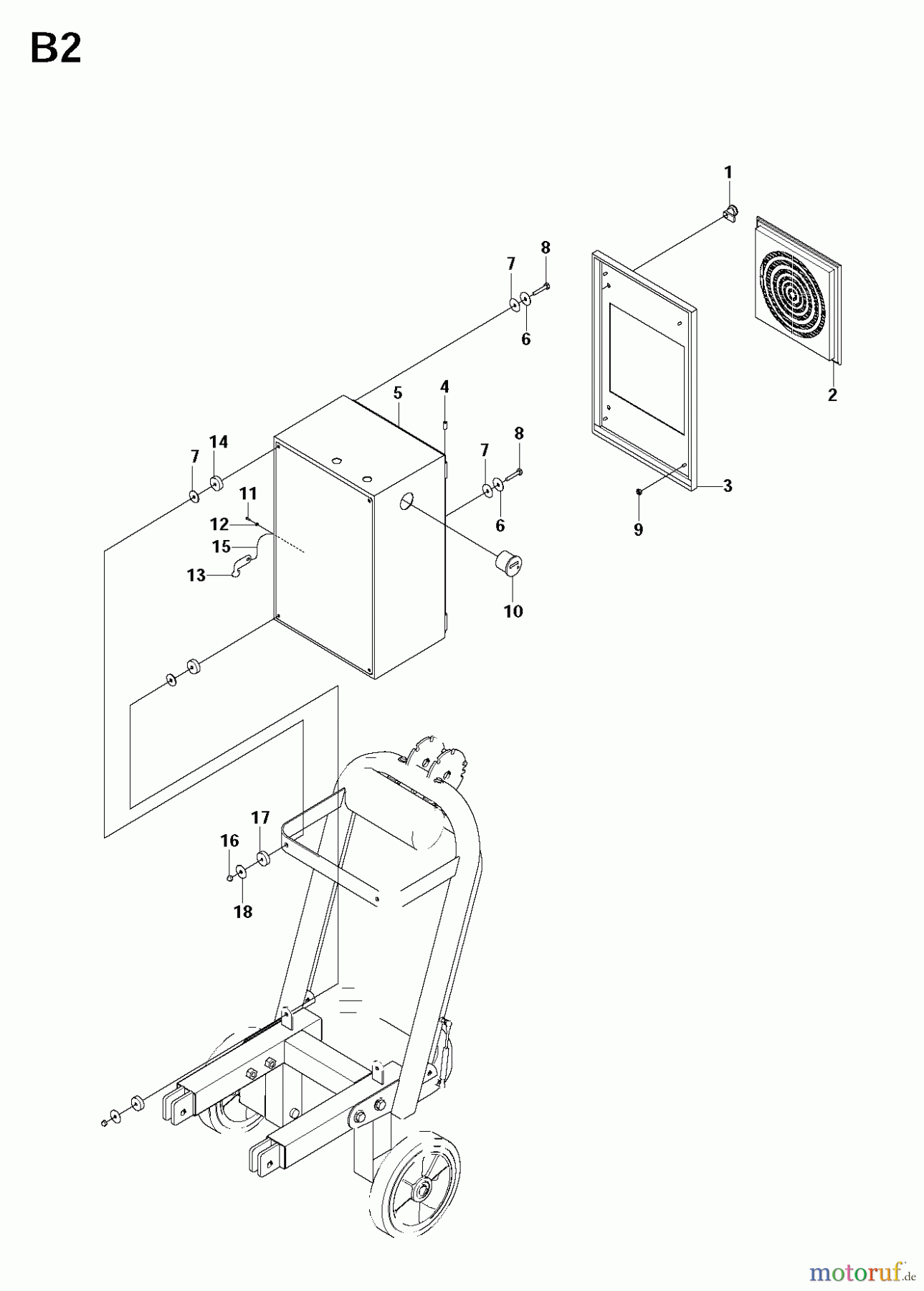  Oberflächenvorbereitungs Einheiten PG 820, To machine number 1108-8, 2008-09 ELECTRICAL BOX EXTERNALS