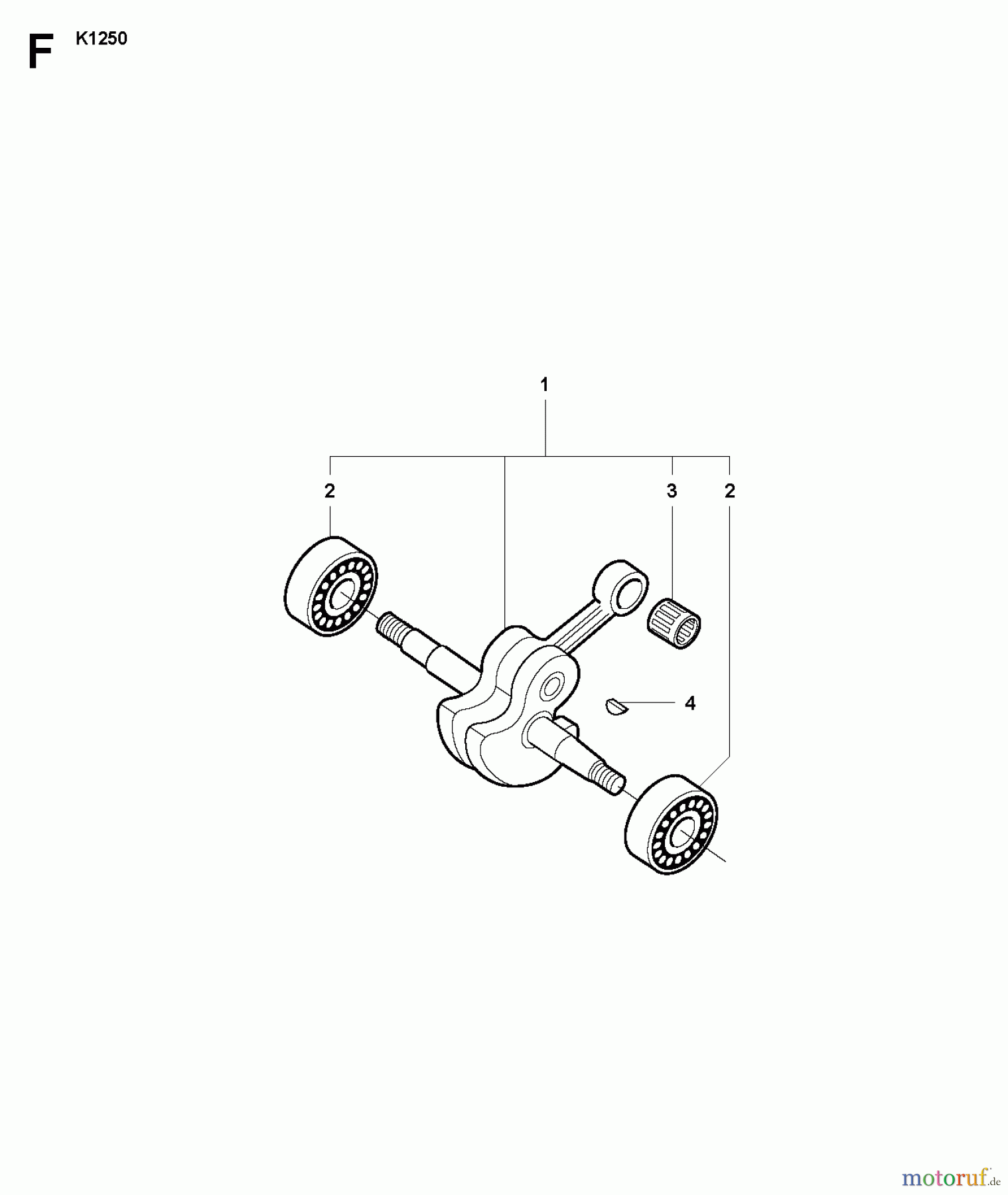  Trennschneider, Cut-Off K1250, 2007-01 CRANKSHAFT