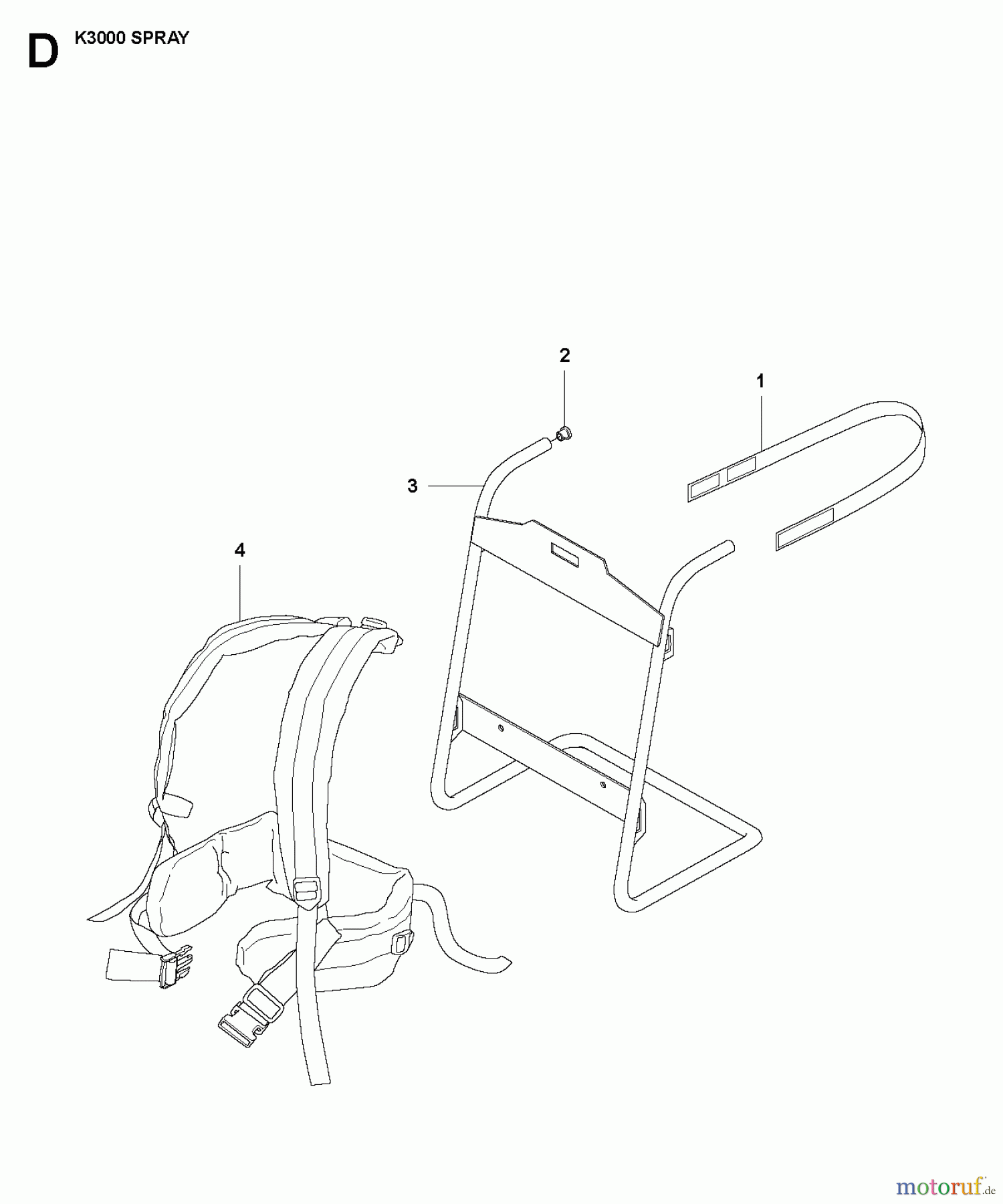  Trennschneider, Cut-Off K3000 Spray, 2007-01 HARNESS
