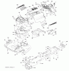 Husqvarna YT 16542 (96043002406) - Yard Tractor (2009-04 & After) Ricambi Chassis