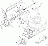 Husqvarna 580 RSE (601100021) - Walk-Behind Mower (2001-06 & After) Spareparts Wheels And Adjusters