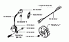 Husqvarna 125 E - Handheld Edger (1993-04 to 2005-08) Listas de piezas de repuesto y dibujos Ignition/Flywheel