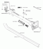 Husqvarna 225 E - Handheld Edger (2000-10 & After) Pièces détachées Tube/Shaft/Housing